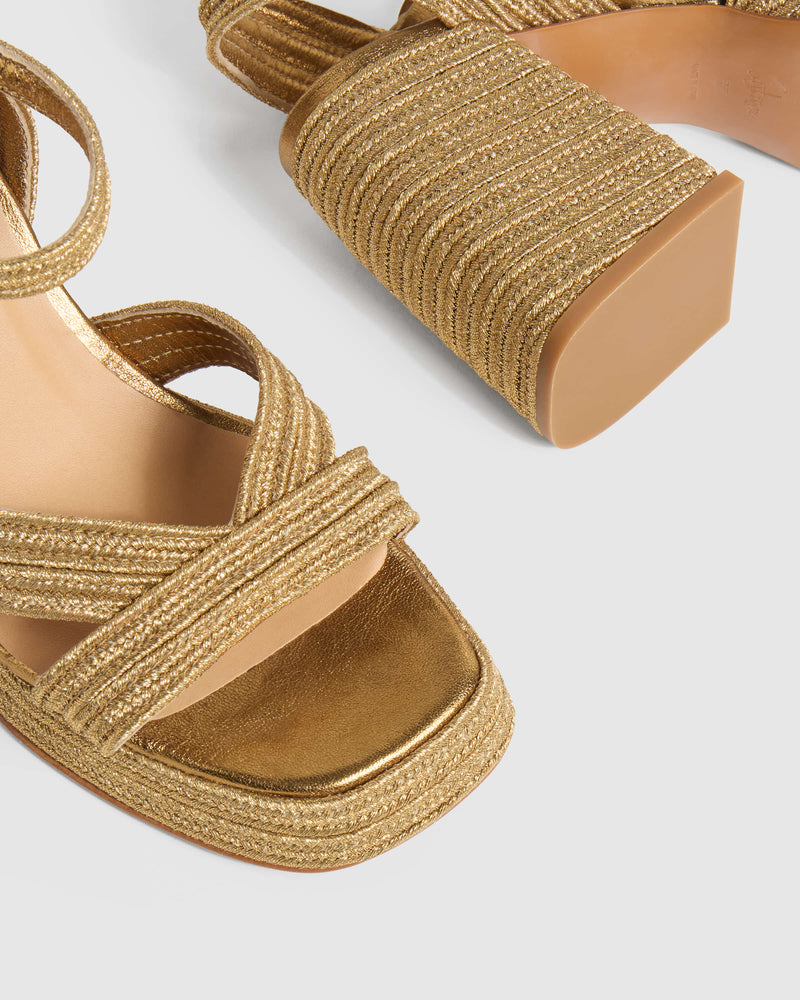 Castaner Valle sandals (gold)