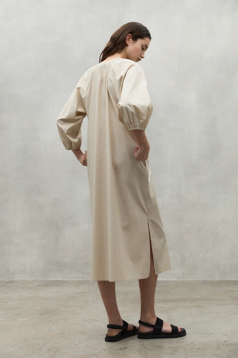 Serpentina dress by Ecoalf (White sand)