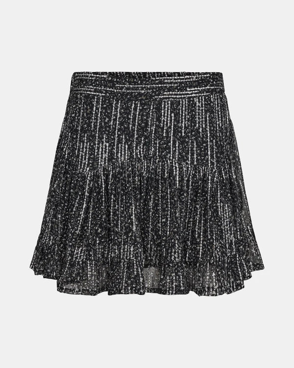 Sofie Schnoor Charcoal Sparkly Skirt