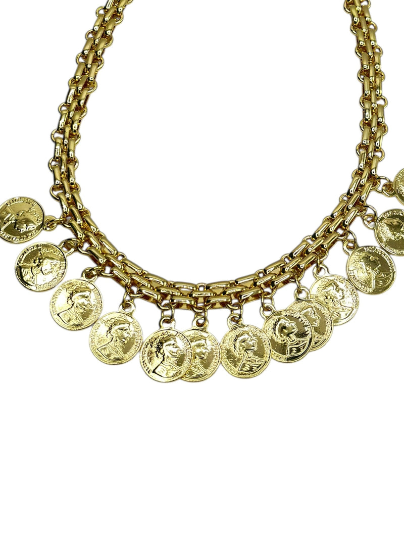 The Charmwell Collection: Chain Coin Necklace