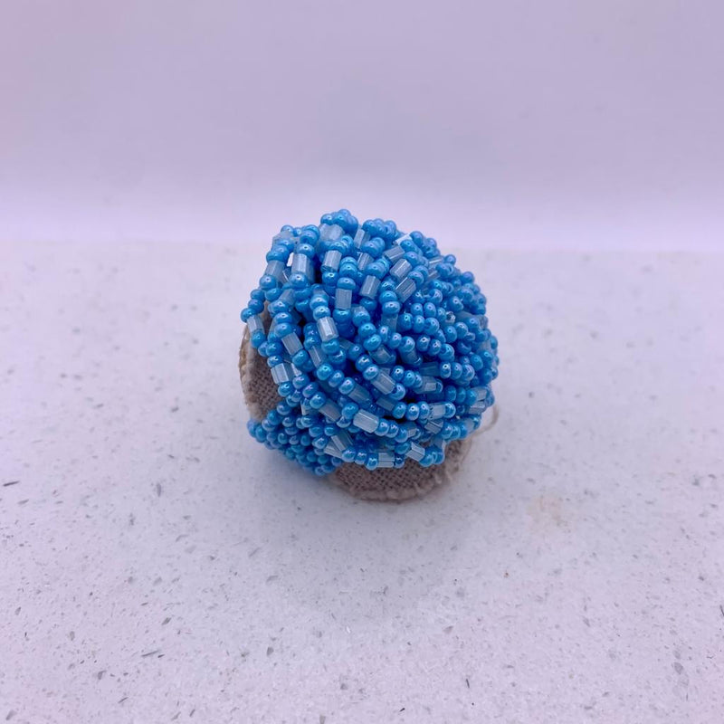 Beaded Handmade Statement Ring (Various Colours)