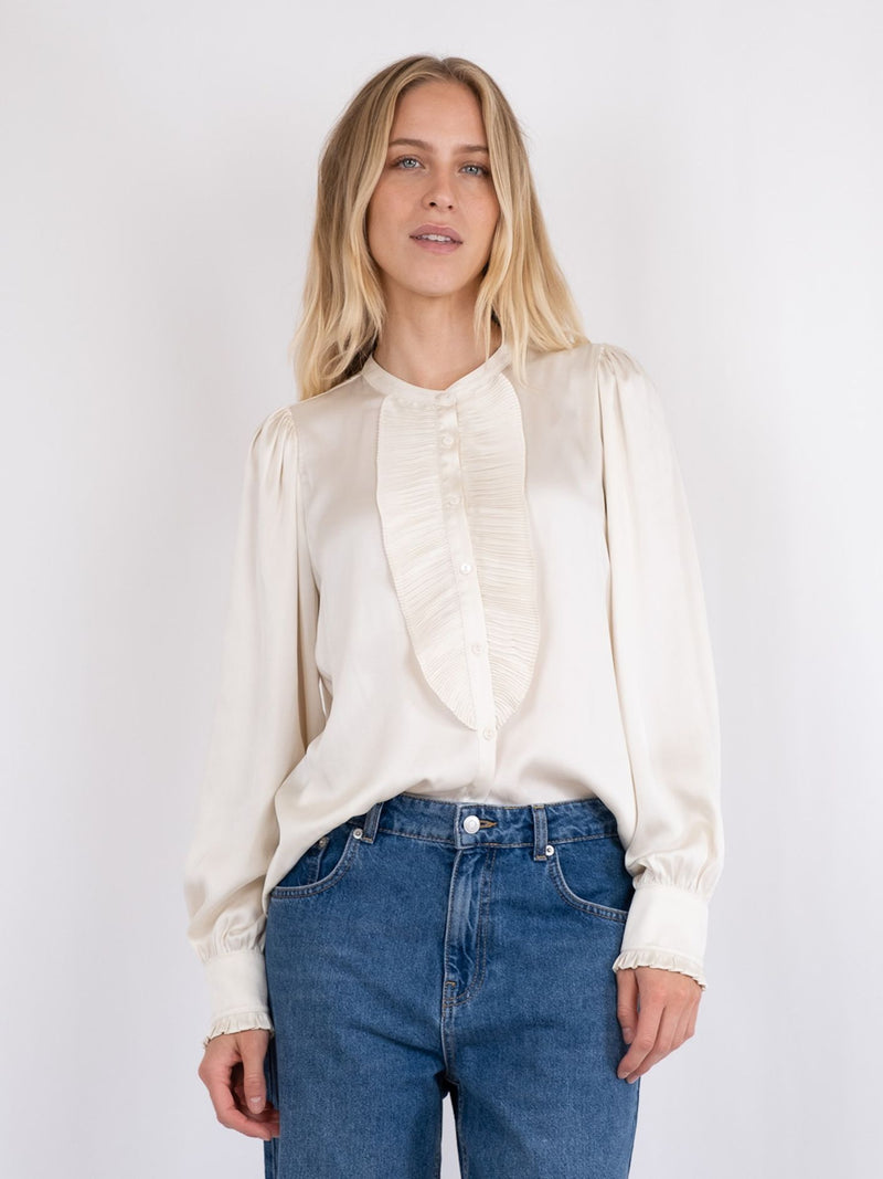 Neo Noir Zola Blouse Ivory