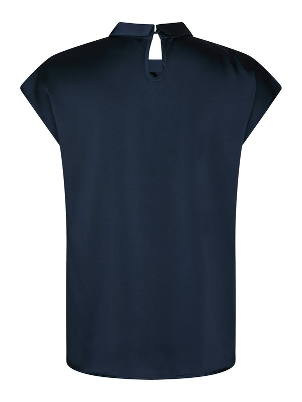 Neo Noir Fleur blouse (Navy)