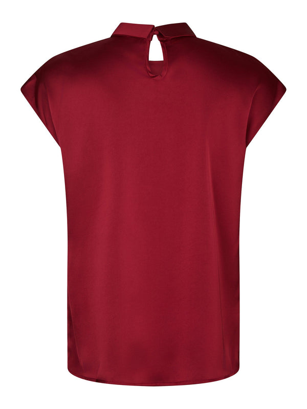 Neo Noir Fleur blouse (Wine)