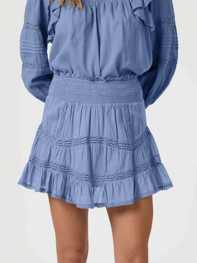 Neo Noir Robby skirt (smoke blue)