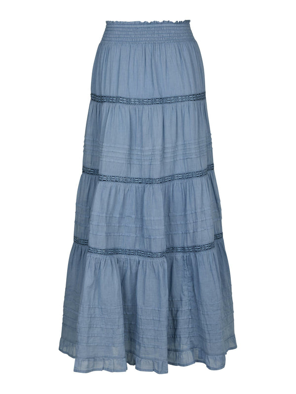 Neo Noir Felicia skirt (Smoke blue)