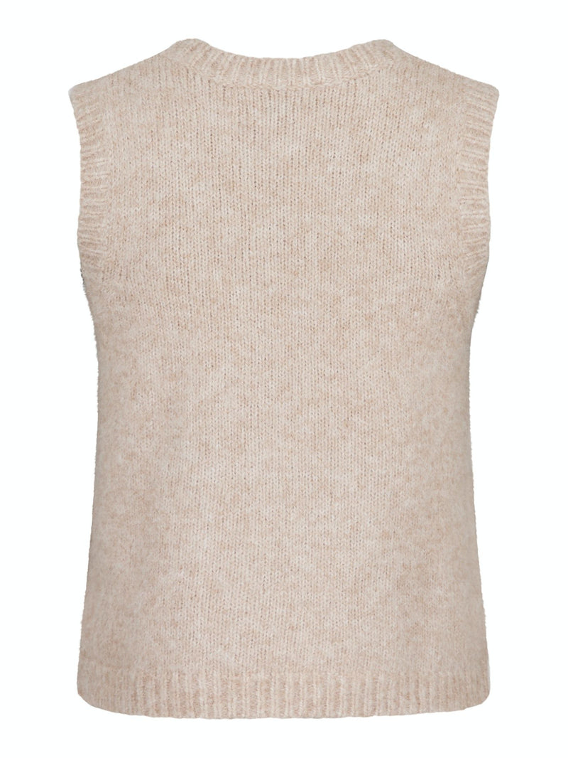Neo Noir Franko knitted tank top Sand