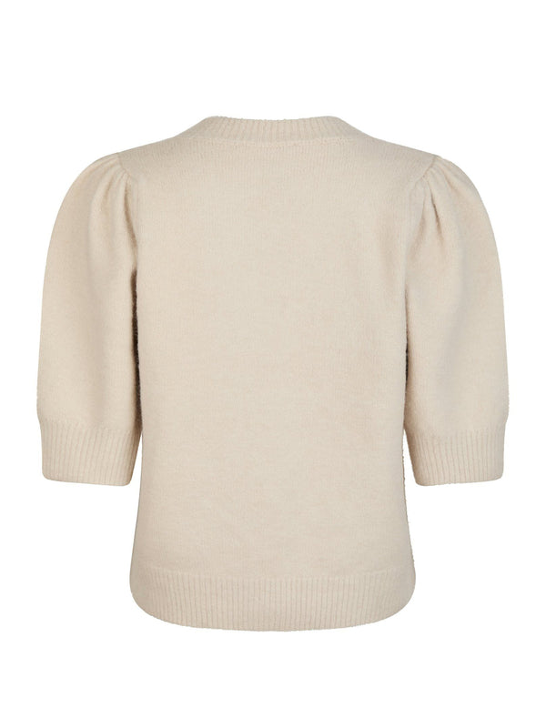 Neo Noir Trudy Knit Cardigan (ivory)