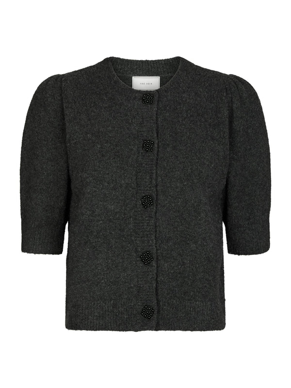 Neo Noir Trudy Cardigan (Anthracite)