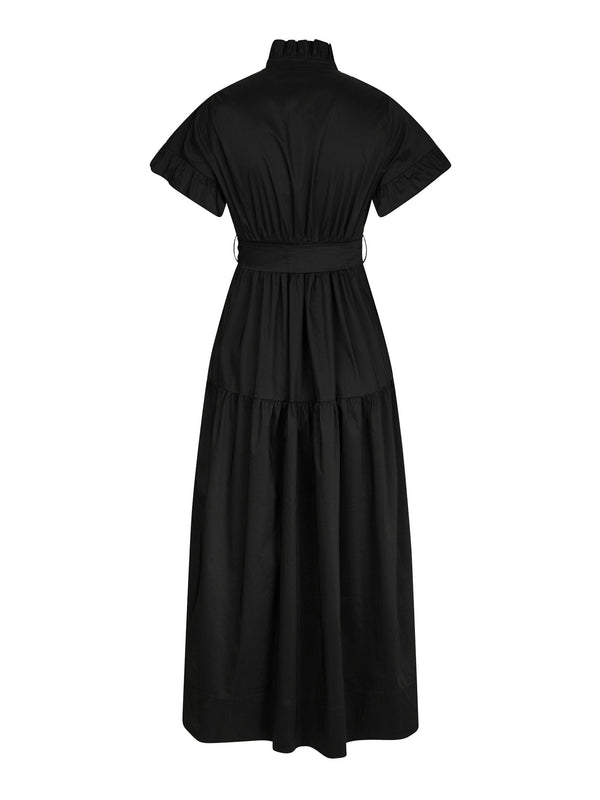 Neo Noir Nellie Poplin dress