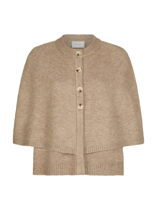 knitted waistcoat cape