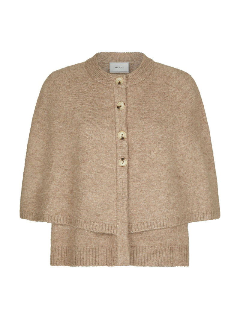 knitted waistcoat cape