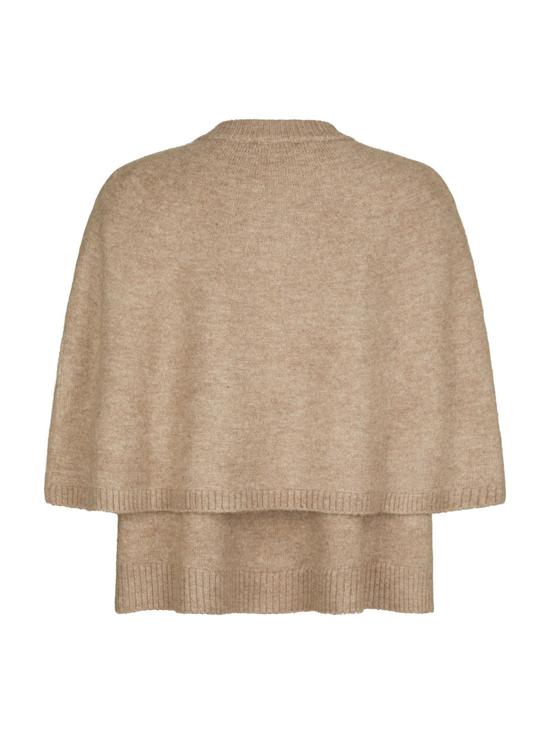 Neo Noir Josei Knitted Cape