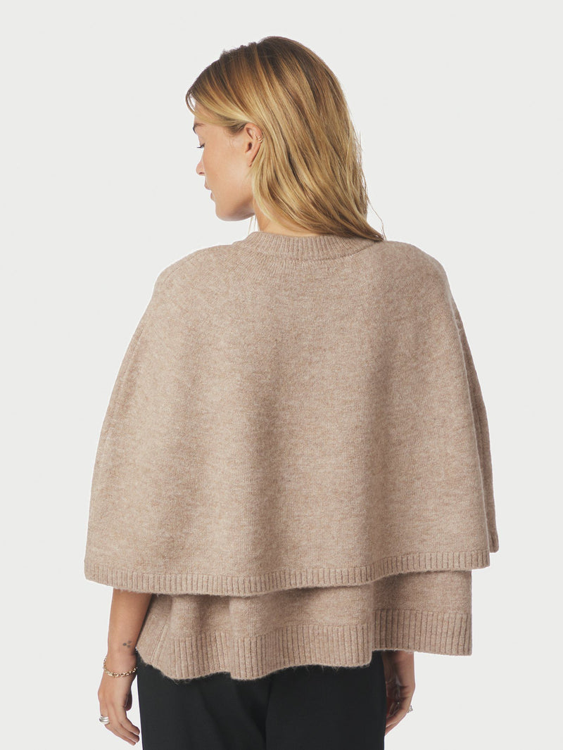 Neo Noir Josei Knitted Cape