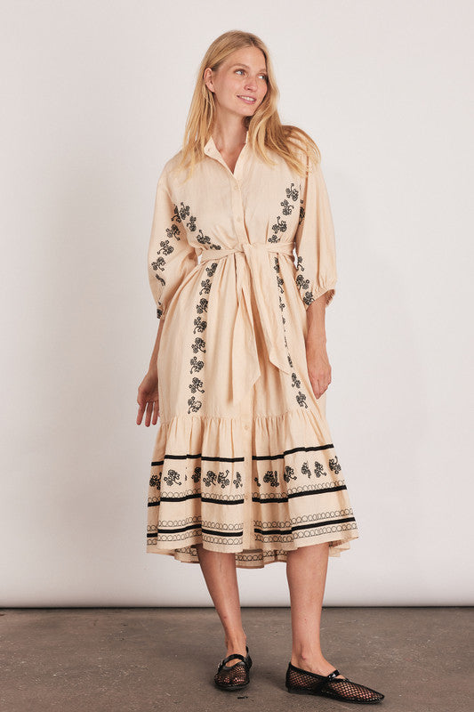 Bohemian Traders Kasia midi dress