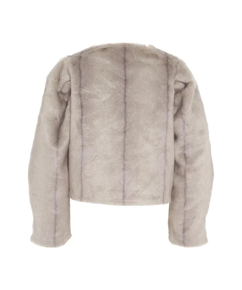 Molliolli Prelude Fur Jacket - Grey
