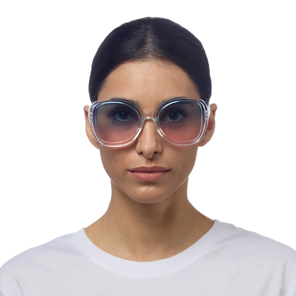 OKKIA Anna Sunglasses (Clear)