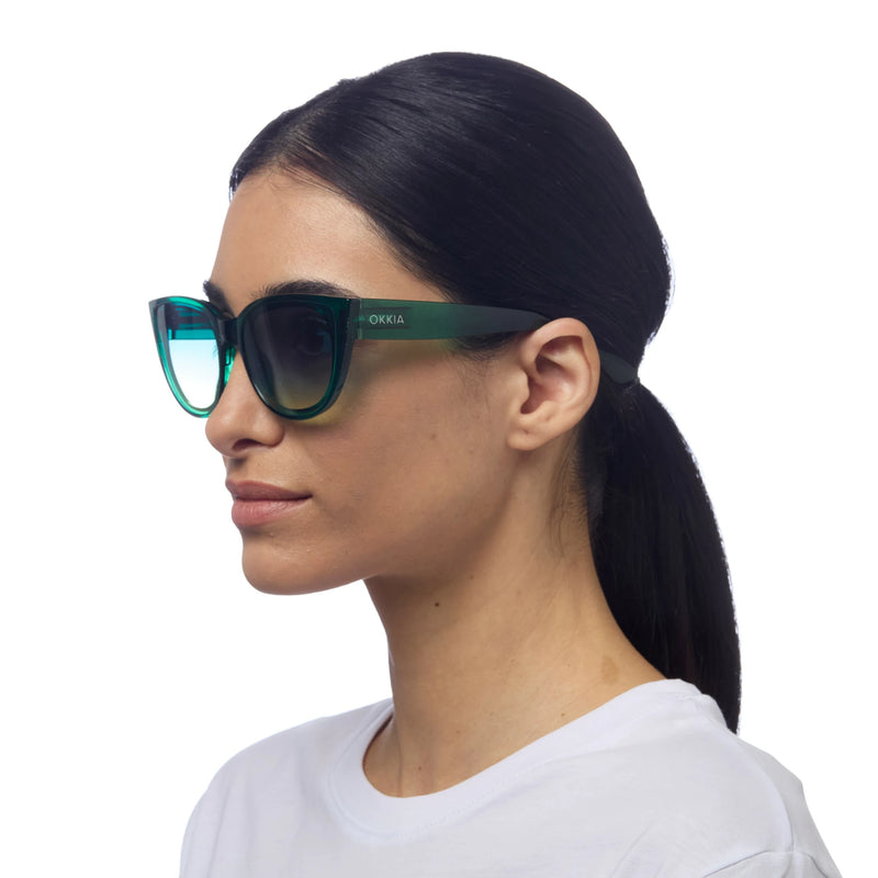 OKKIA Silvia Sunglasses (green)