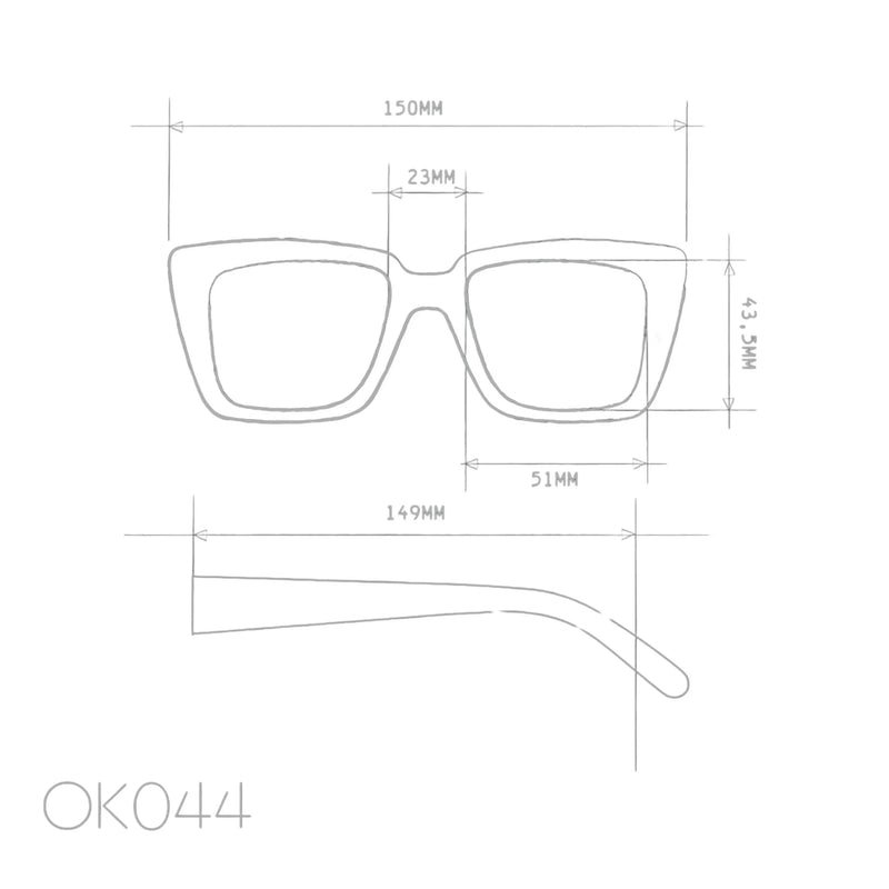 OKKIA Elba sunglasses (tortoiseshell)