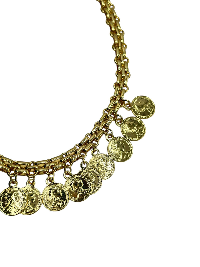 The Charmwell Collection: Chain Coin Necklace