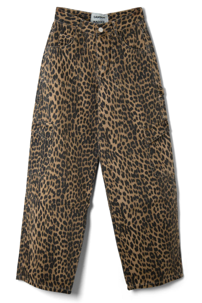 Damson Madder Dion Jean Leopard Cargo