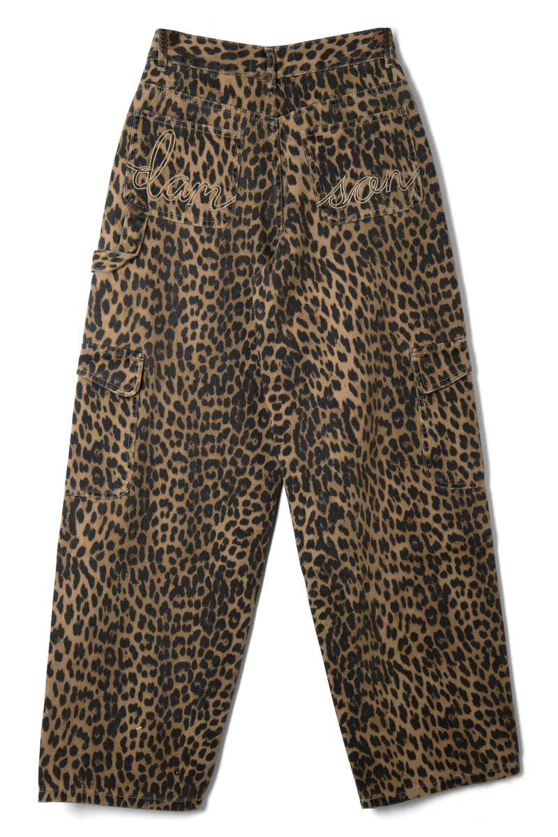 Damson Madder Dion Jean Leopard Cargo