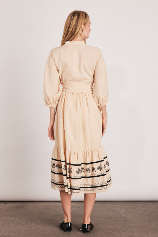 Bohemian Traders Kasia midi dress
