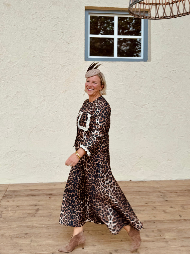 Quilted Leopard Skirt – Sansom Reed - Main Image