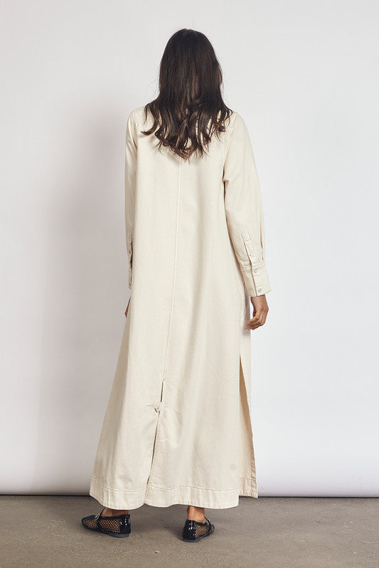 Bohemian Traders Denim Opera shirt dress