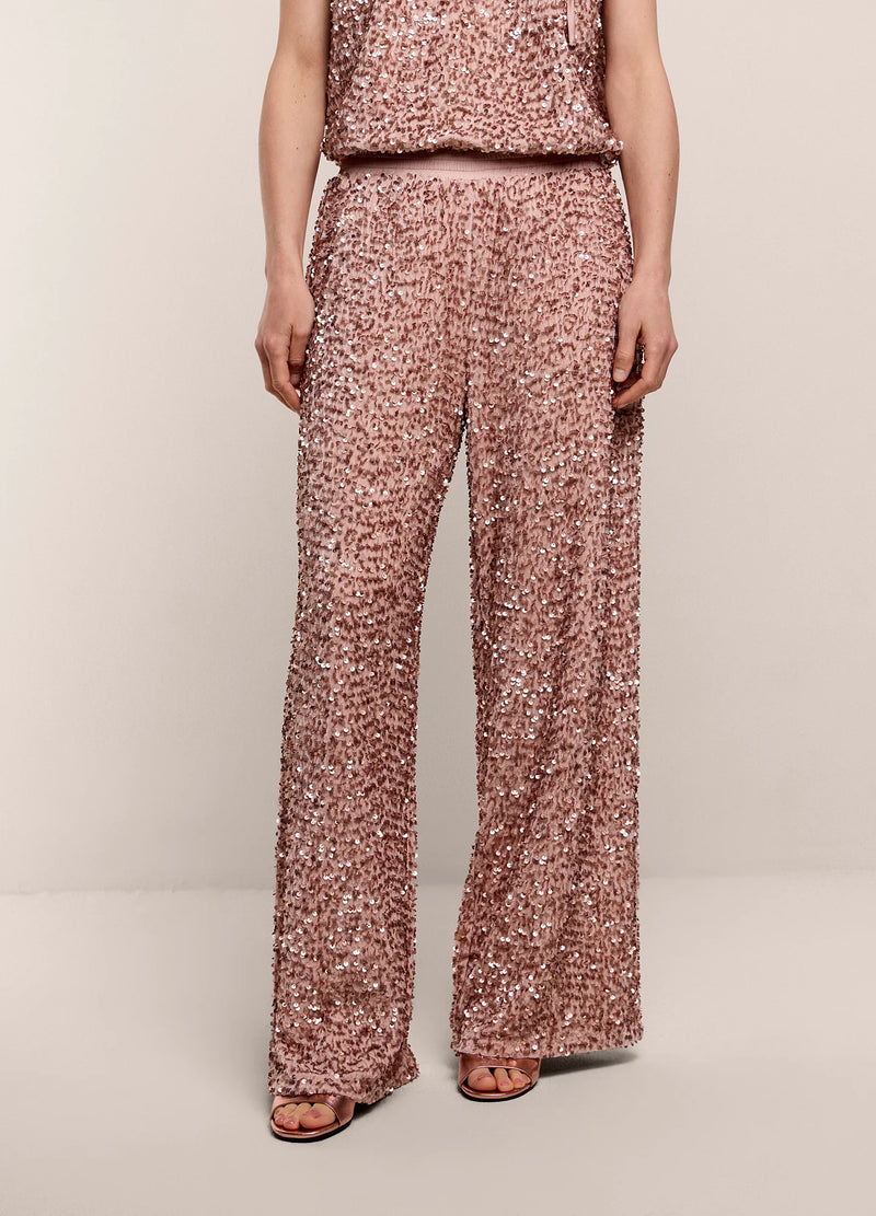 Summum Woman sequin trousers