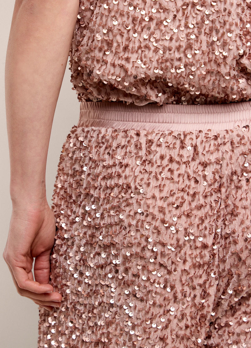 Summum Woman sequin trousers