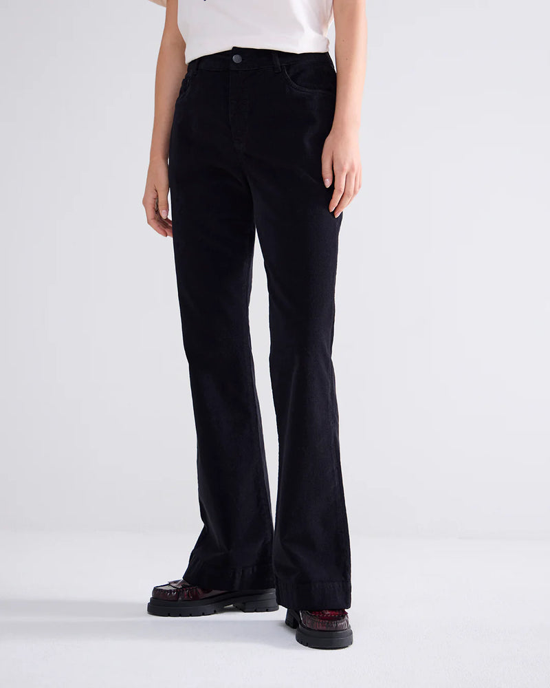 Summum Woman Black cord trousers