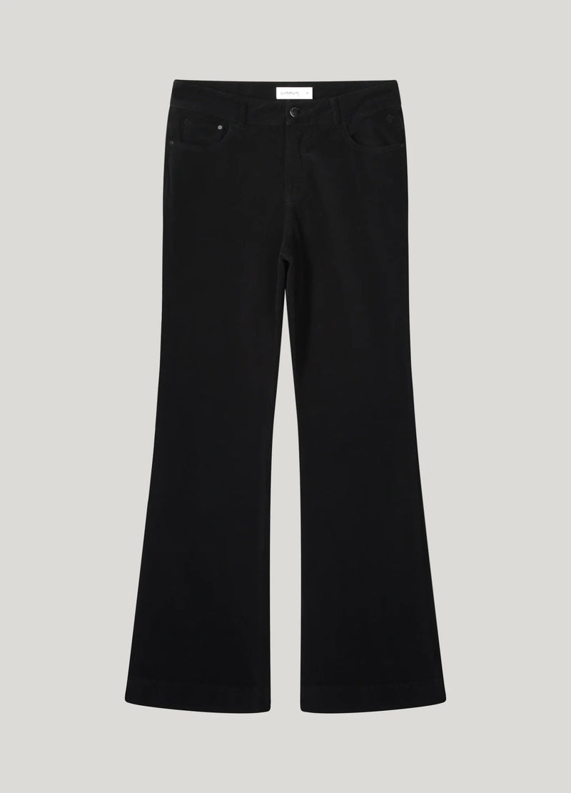 Summum Woman Black cord trousers