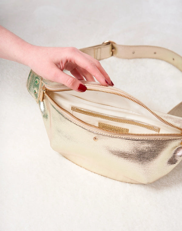 Faire Nicole Bag - Plain Gold
