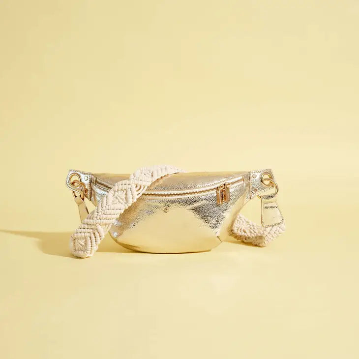 Faire Nicole Bag - Gold Embossed