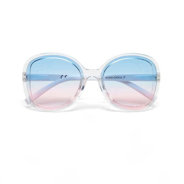 OKKIA Anna Sunglasses (Clear)