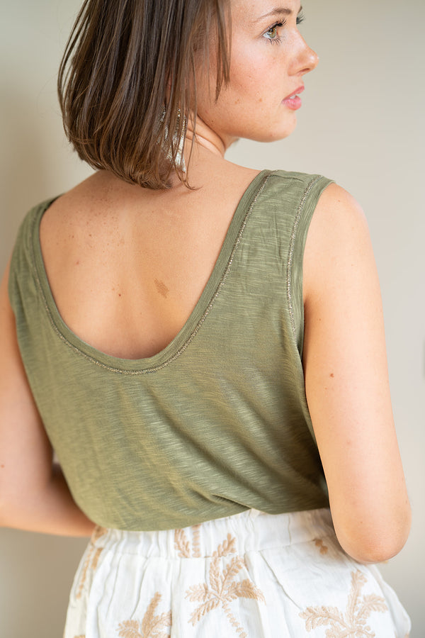 Vanessa Vest (Khaki)