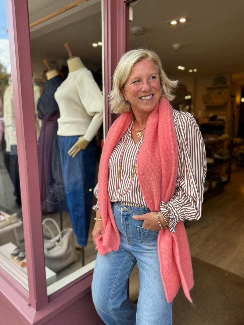 Levete Room Scarf (Coral)