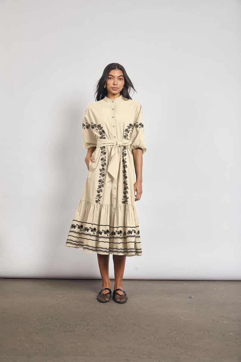 Bohemian Traders Kasia midi dress