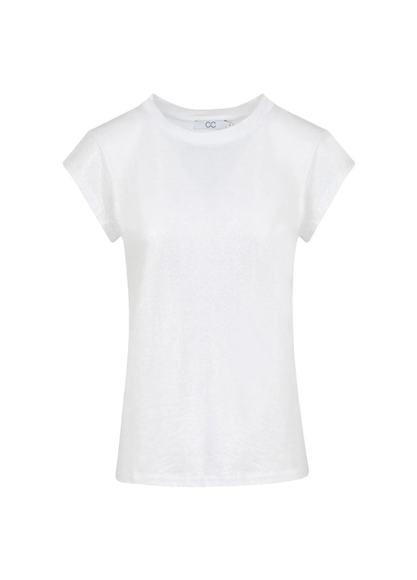 CC Heart Metallic T-shirt (silver)