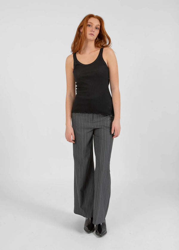 CC Heart Silk Vest (black)