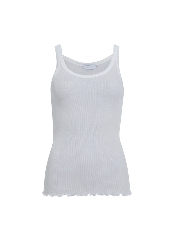 CC Heart Silk Vest (white)