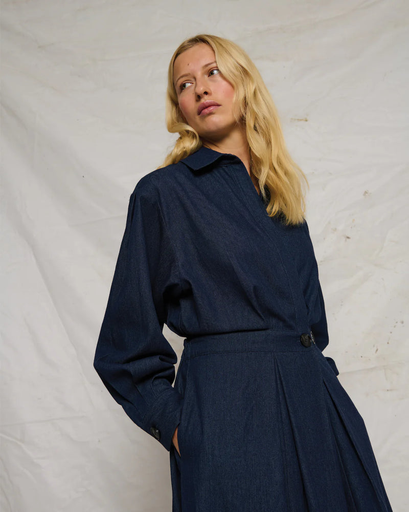 La Rouge Charlotte Denim Dress