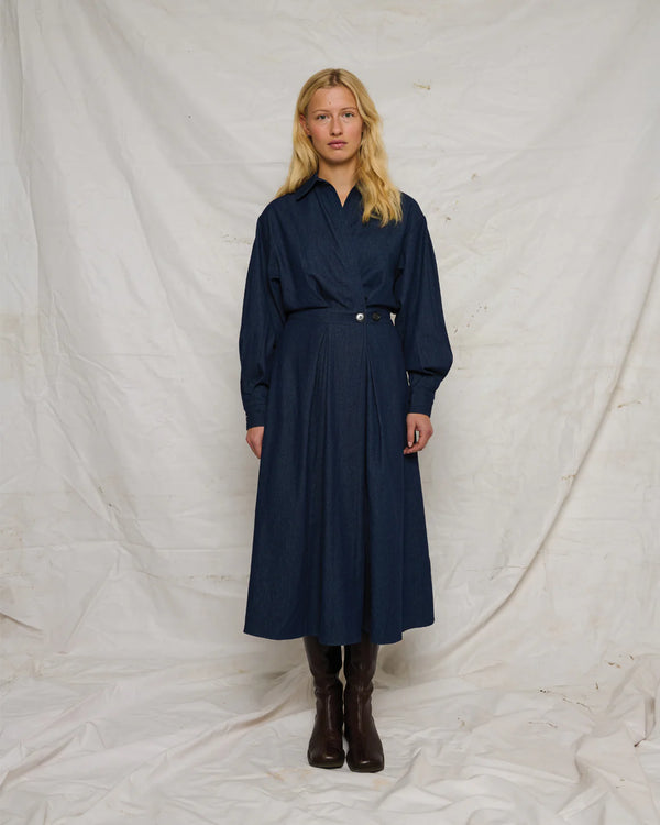La Rouge Charlotte Denim Dress
