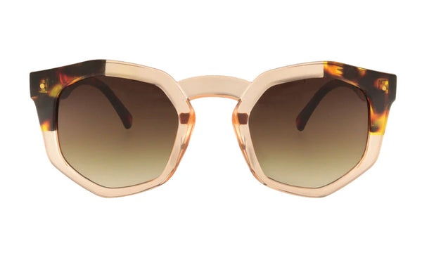 Charly Therapy Audrey Peach/Tortoiseshell Sunglasses