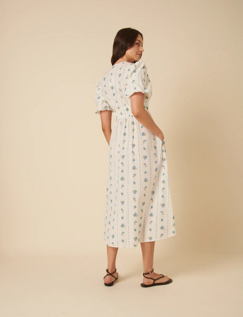 Nobody's Child Scottie midi dress (Chessie Vintage)