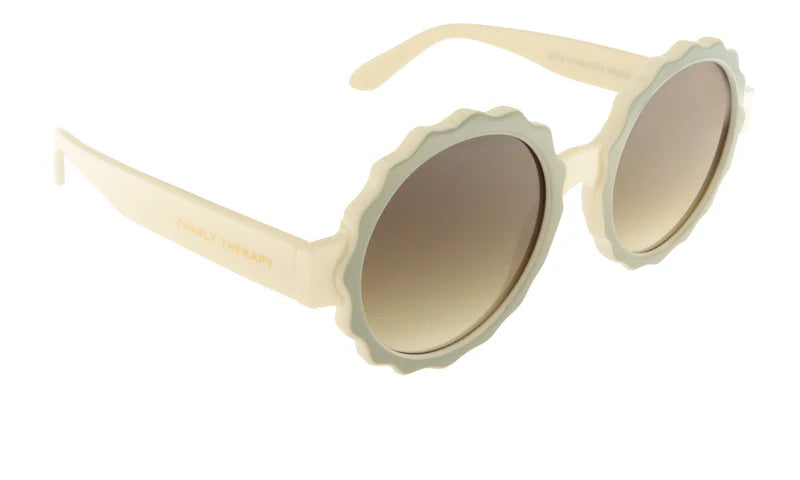Charly Therapy Emma White Sunglasses