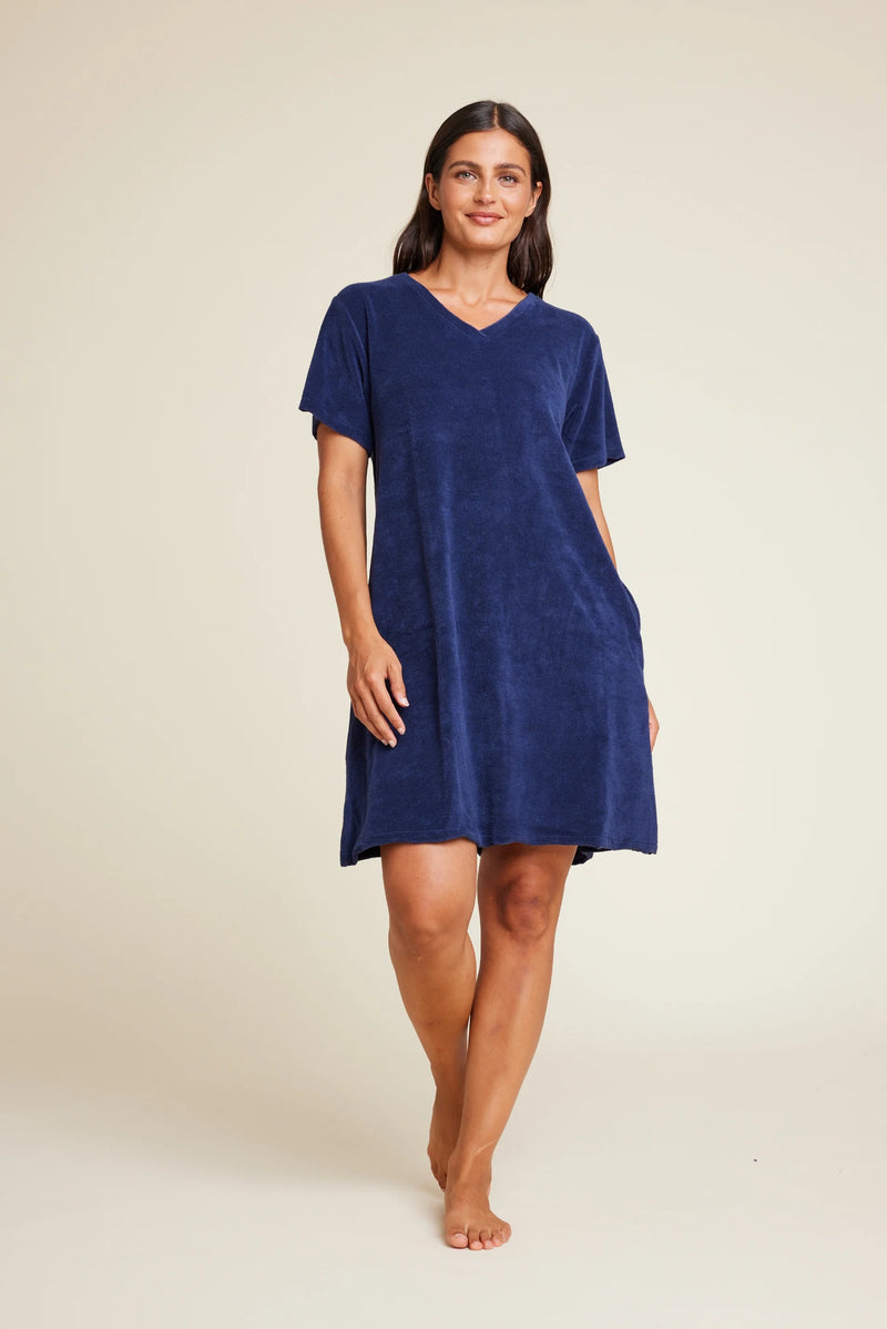 Line of Oslo Elvis dress (navy) Sansom Reed Line of Oslo Elvis dress (navy) Sansom Reed