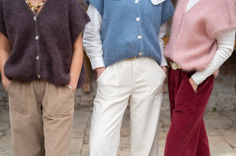 Taupe Corduroy Jeans