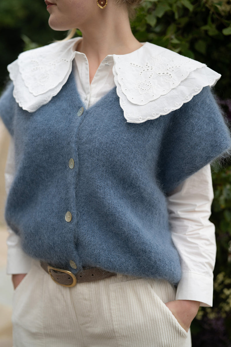 Lila Blouse (white)